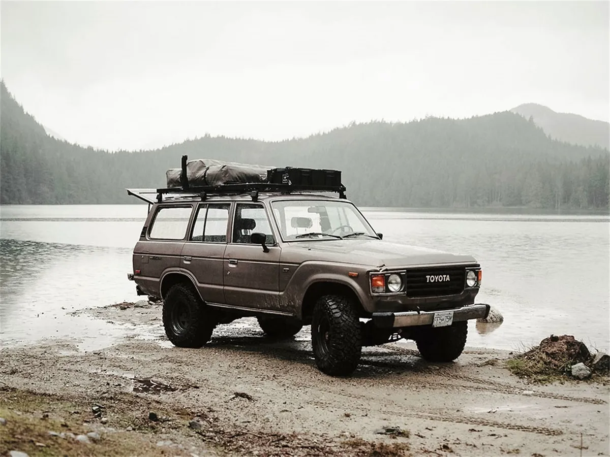 Slimline II Roof Rack Kit; For 1980-1990 Toyota Land Cruiser 60 Series; product image