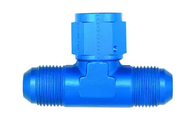 Aeroquip #12 Tee w/ #12 Female Bottom Adapter