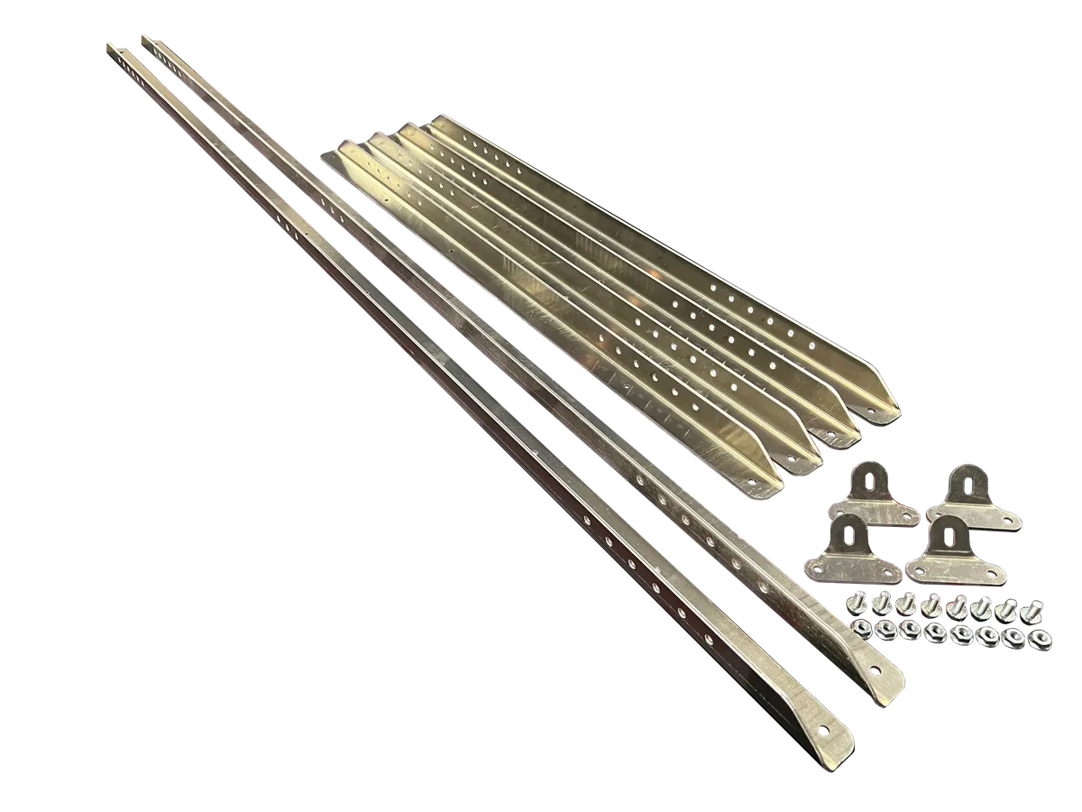Kevko Racing Oil Pans and Components Aluminum Body Brace Kit W/ 45 Degree Tabs