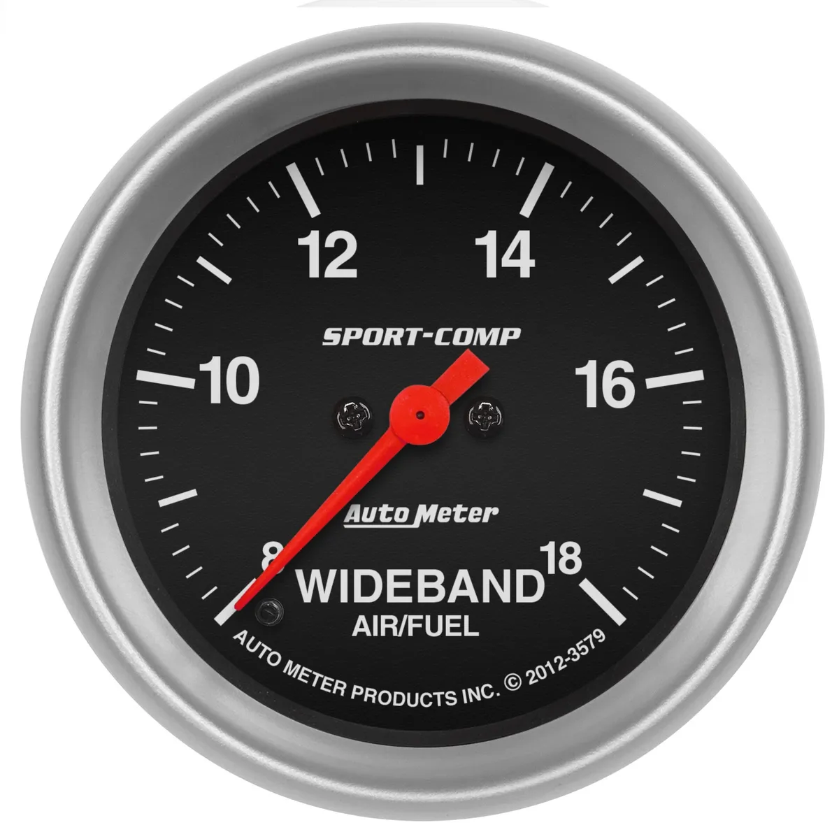 Gauge, Air/Fuel Ratio-Wideband, Analog, 2 5/8", 8:1-18:1, Stepper Motor, Sport-Comp product image