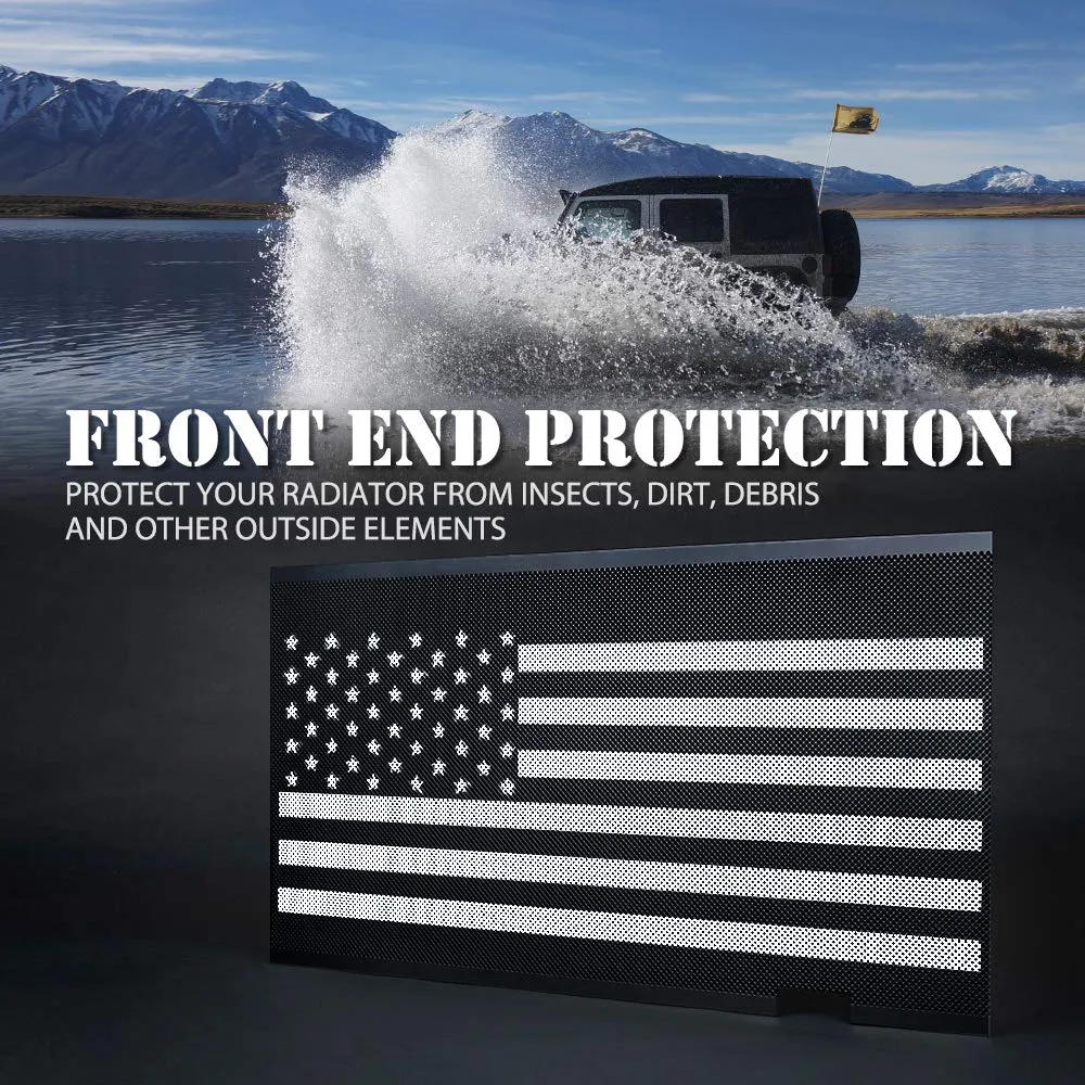 Xprite American Flag Grille Insert for 2007-2018 Jeep Wrangler JK product image