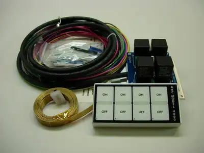 Auto Rod Controls In-Dash Control Module - 4 Switch