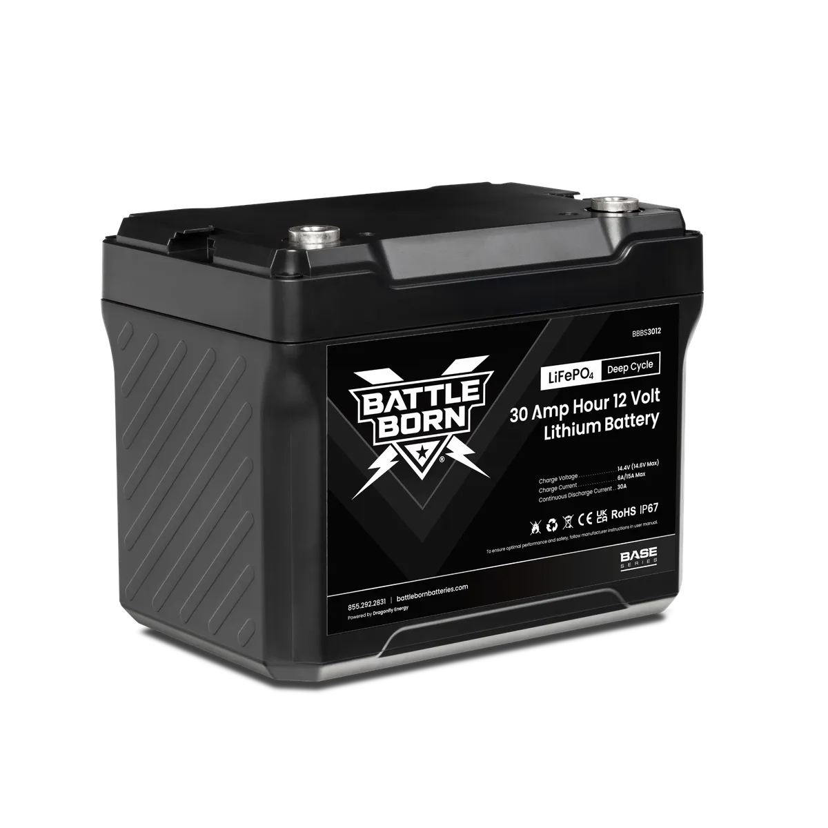 Battle Born 30ah 12v Lifepo4 Deep Cycle Battery (Base Series) product image
