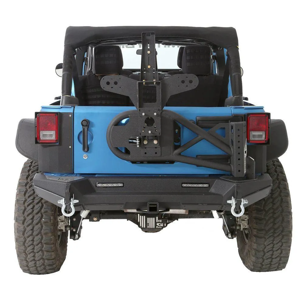 XRC Gen 2 Bolt-On Tire Carrier - Textured Black (07-18 JK/JKU) product image