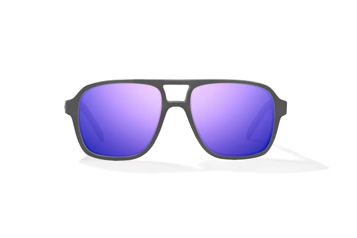 12 South Gray pc Whiskey Fade Gloss Sunglasses product image