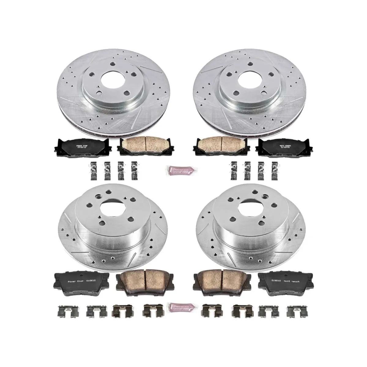 Z23 Evolution Brake Kit fr 2007-2012 Lexus Es350 2008-2012 Toyota Avalon 2007-2011 Toyota Camry product image