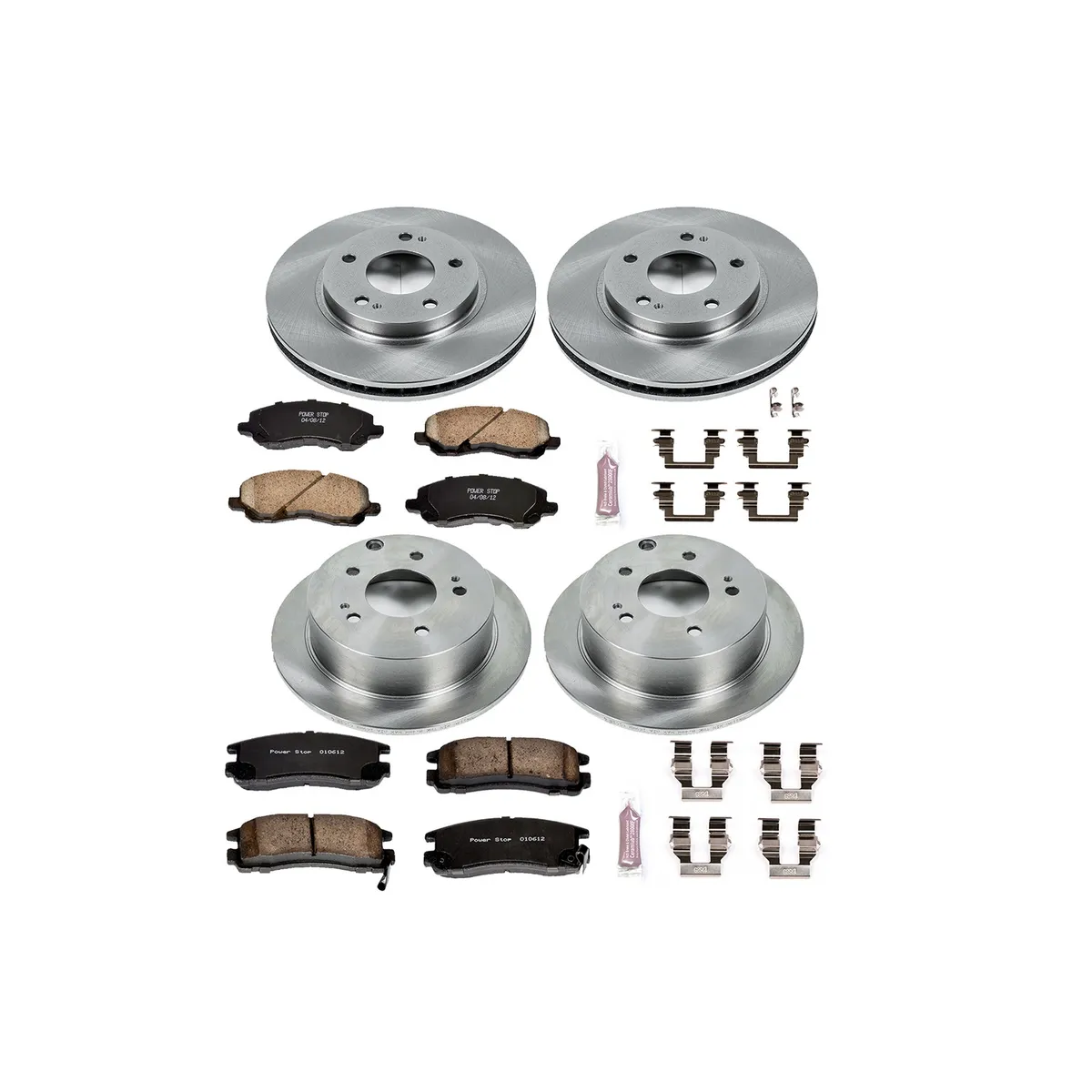 Z17 Direct Replacement Kit: Rotors; Ceramic Pads W/Hardware product image