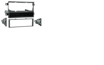 Metra Electronics Turbokits; Radio Installation Kit; Incl. Instructions/Hardware/Built-In Under Radio Pocket/Snap-In Iso Support W/Iso Trim Ring; For Din/Iso Din;