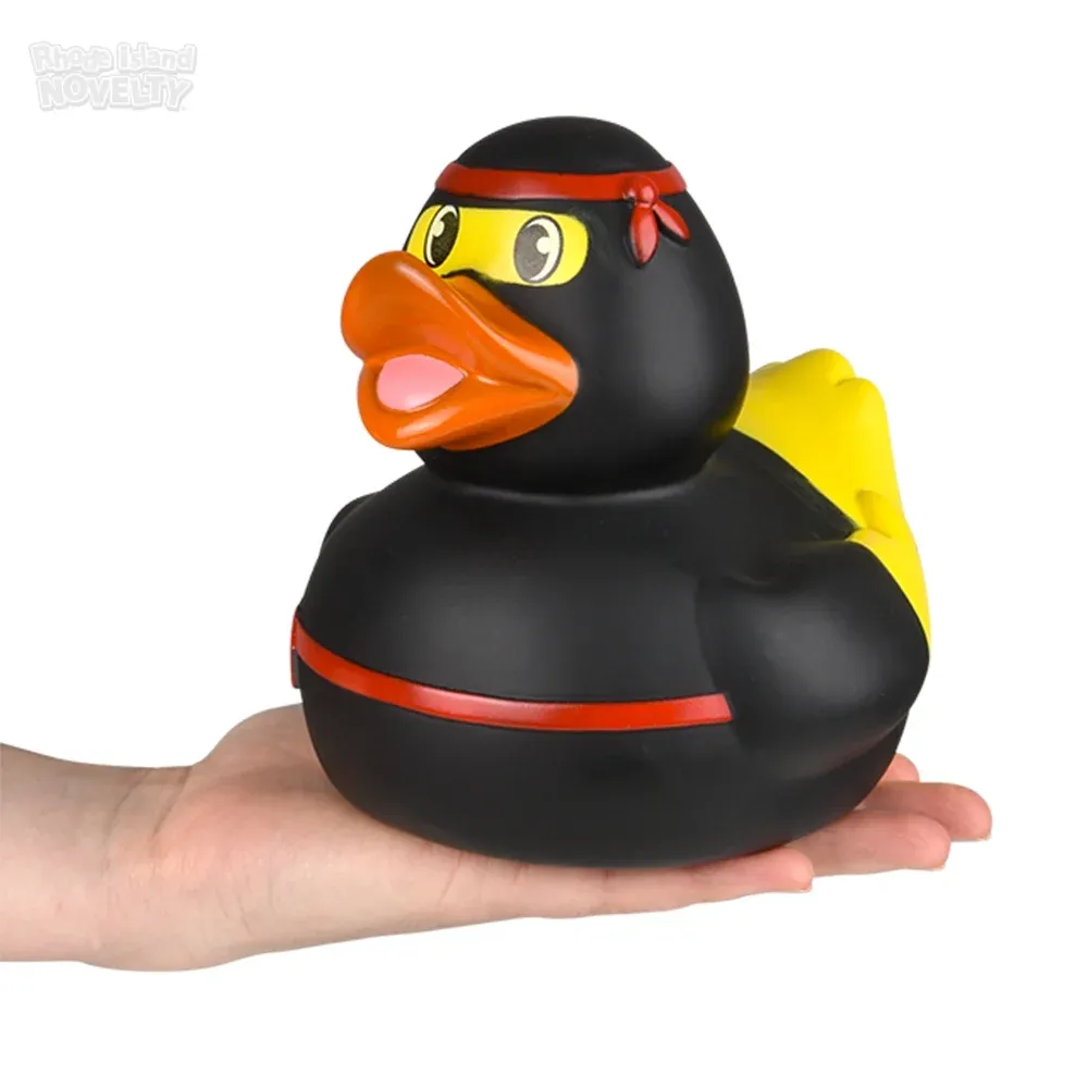 Big Ninja Rubber Ducky 6\" product image
