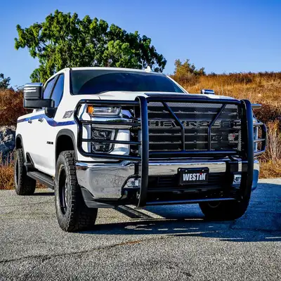 Westin 2023 Silverado 2500/3500 Hdx Grille Guard Black
