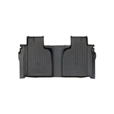 Weathertech Black Rear FloorLiner Silverado 1500 2019 + Crew Cab 1st row bench seats