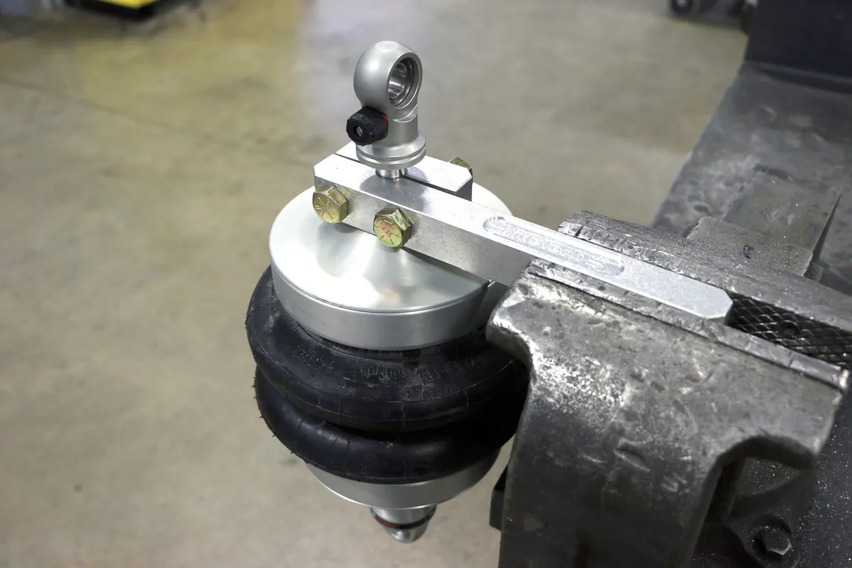 Aluminum Clamp For 5/8 Inch Shockshaft Used To Hold 5/8 Inch Shockshaft When Changing Shockwave Or Coil-Over Mounts Ridetech product image
