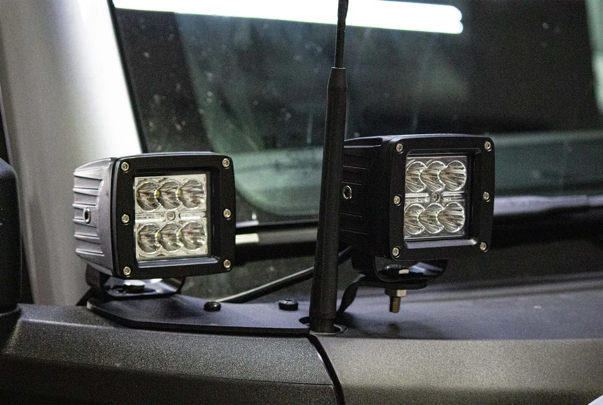 Fishbone Offroad Cowl Pod Light Bracket Set for 2022 & Up Ford Bronco FB21350 product image