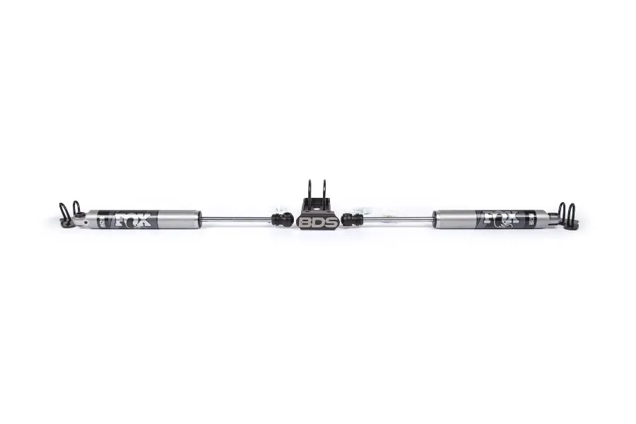 BDS Suspension BDS Suspension Dual Steering Stabilizer Kit w/ FOX 2.0 Performance Shocks - JK
