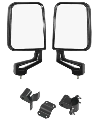 Warrior Products Warrior Tube Door Mirrs W/Mnts Cj/Yj/Tj