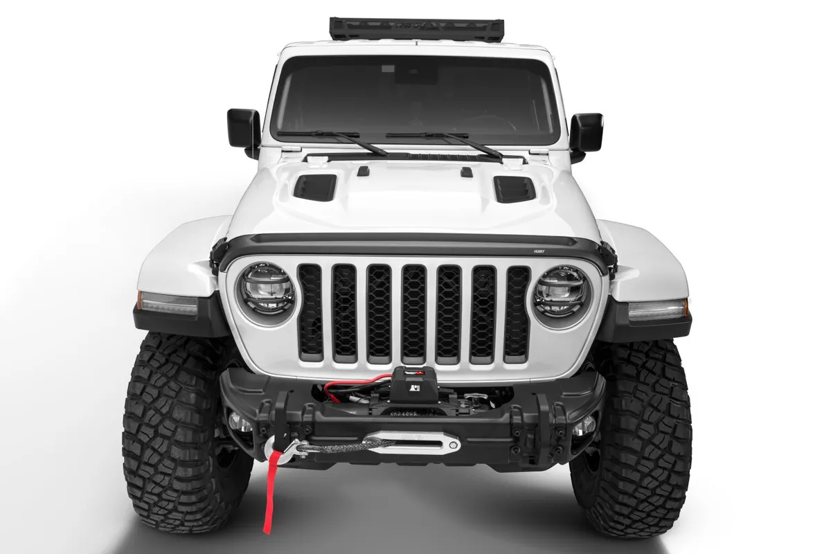 Husky 2830148 Aeroskin II Matte Black 18-26 Jeep Wrangler JK; 20-26 Jeep Gladiator product image