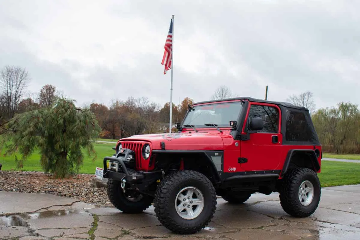 Wrangler Front Fenders Paintable Mesh Upgrade for 97-06 Wrangler Fishbone product image