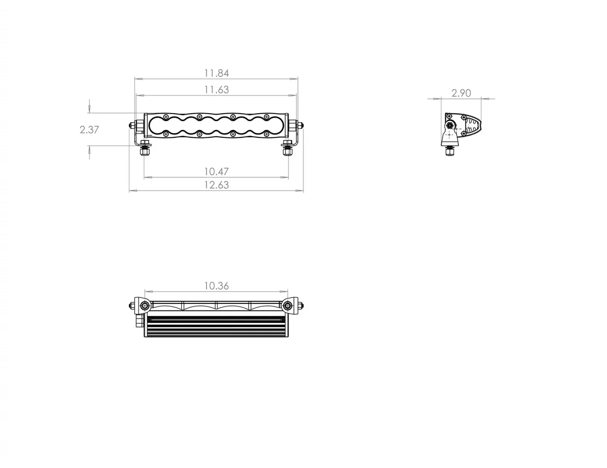10 Inch LED Light Bar Driving Combo Pattern S8 Series Baja Designs product image