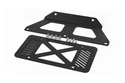 Grimm OffRoad Grimm Offroad Front License Plate Mount - JT/JL Rubicon
