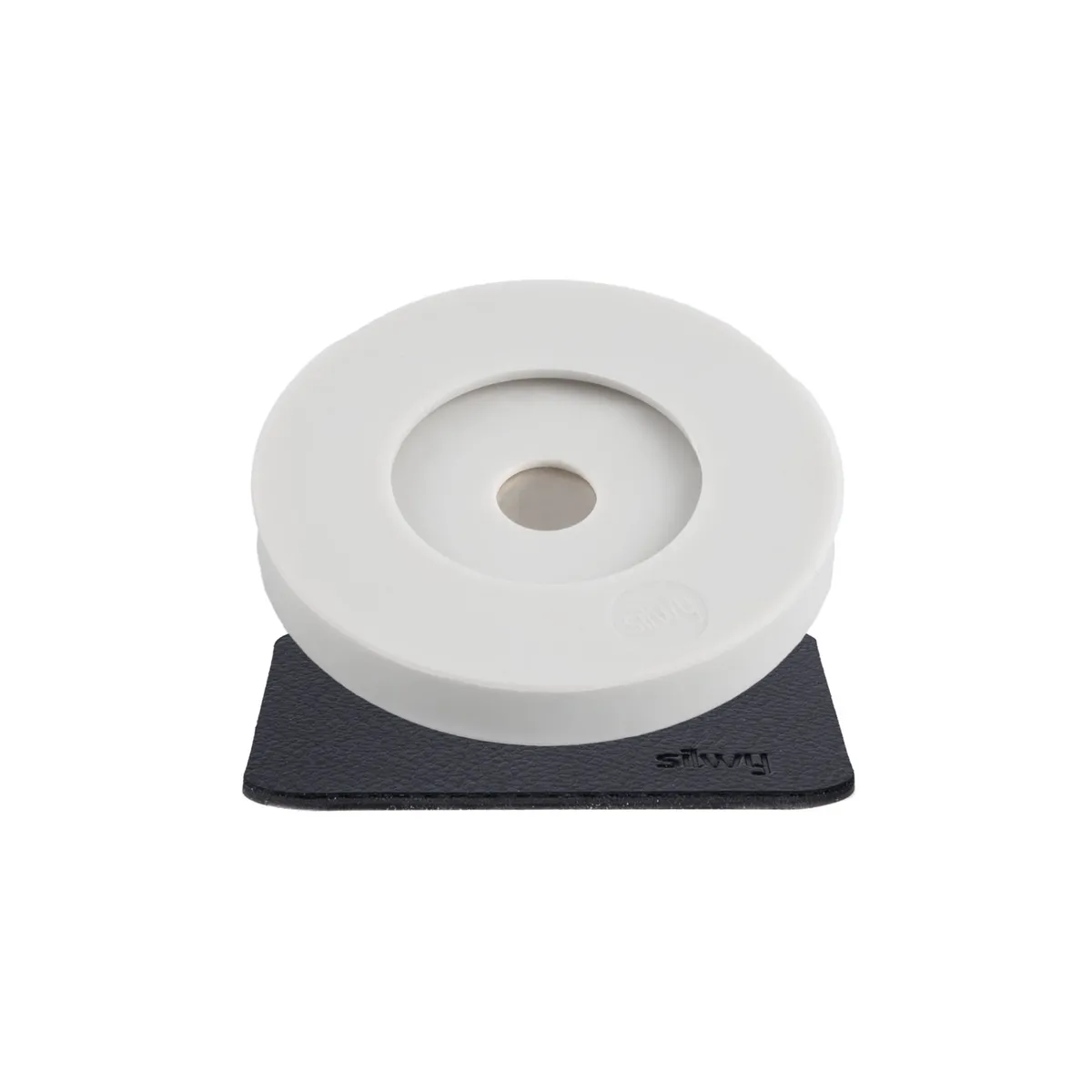 SILWY MAGNET Magnetic condom for stemmed glasses GREY incl. pad