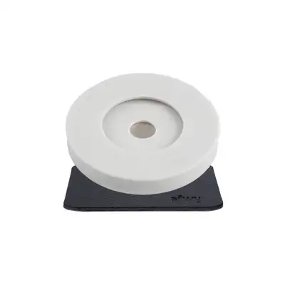 SILWY MAGNET Magnetic condom for stemmed glasses GREY incl. pad