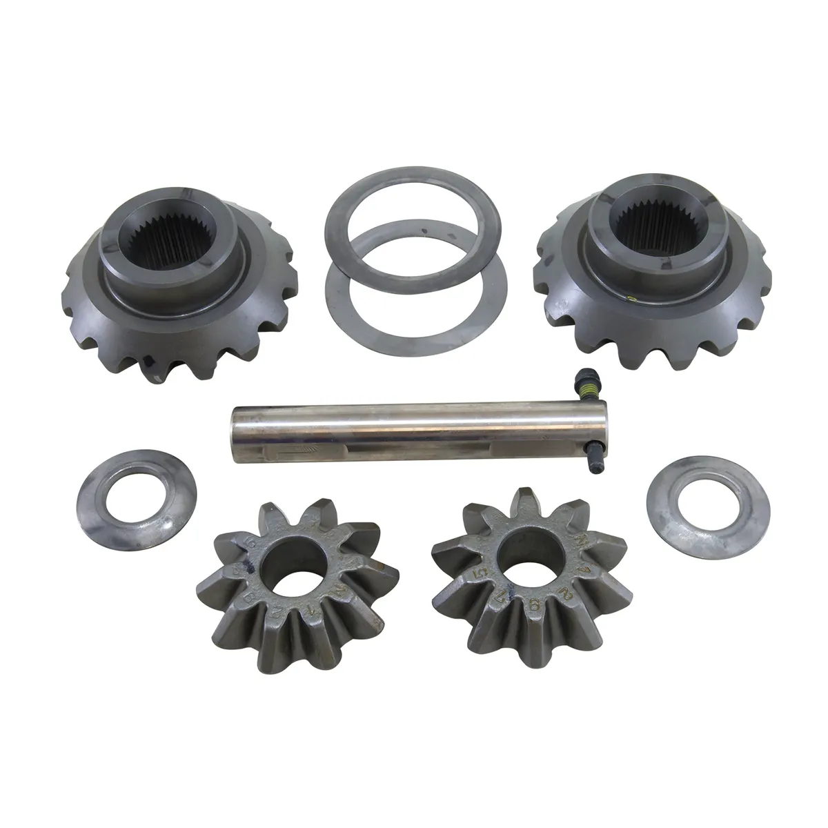Yukon Gear And Axle Standard Open Spider Gear Kit For 9.75 Inch Ford With 34 Spline Axles 9.75 Inch Ford 34 Spline Ipk Spider Set Yukon Gear