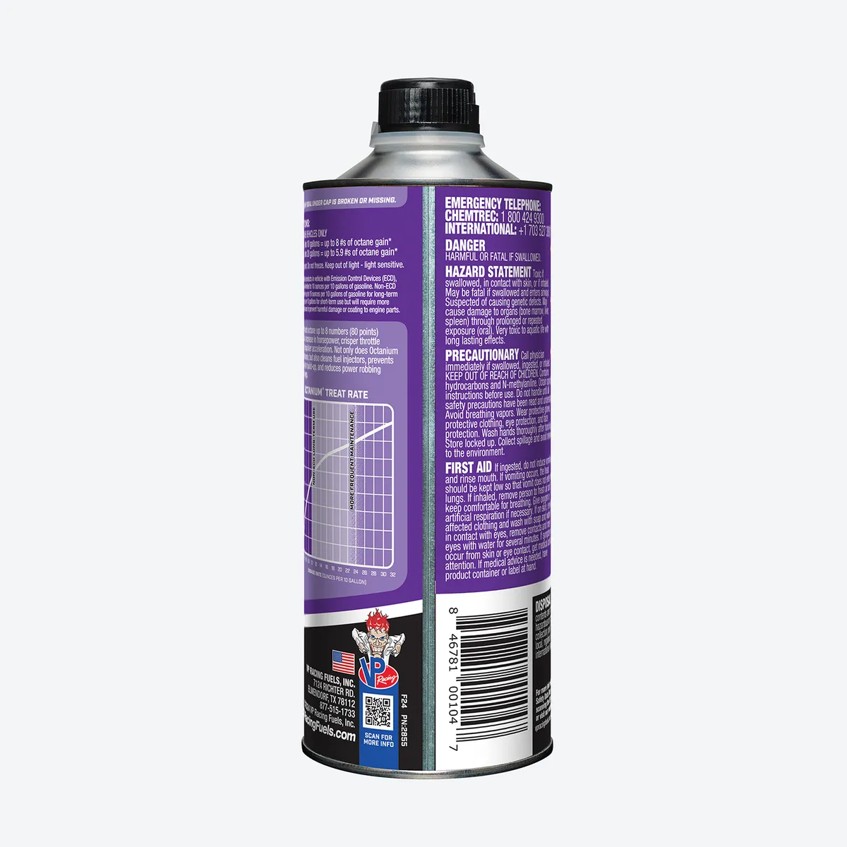 VP Racing Fuels 2855 Octanium Madditive Qt Bottle product image