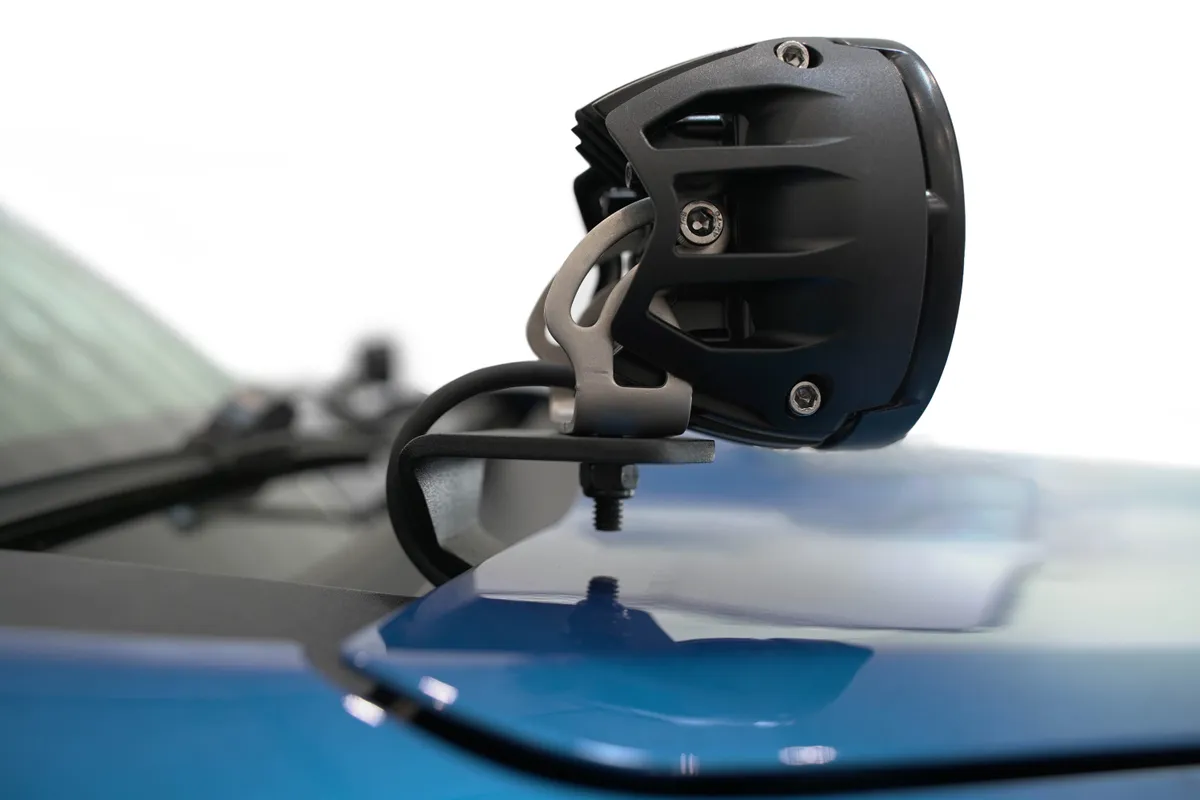 22c Silverado/Sierra 1500 Ditch Light Brackets Black product image