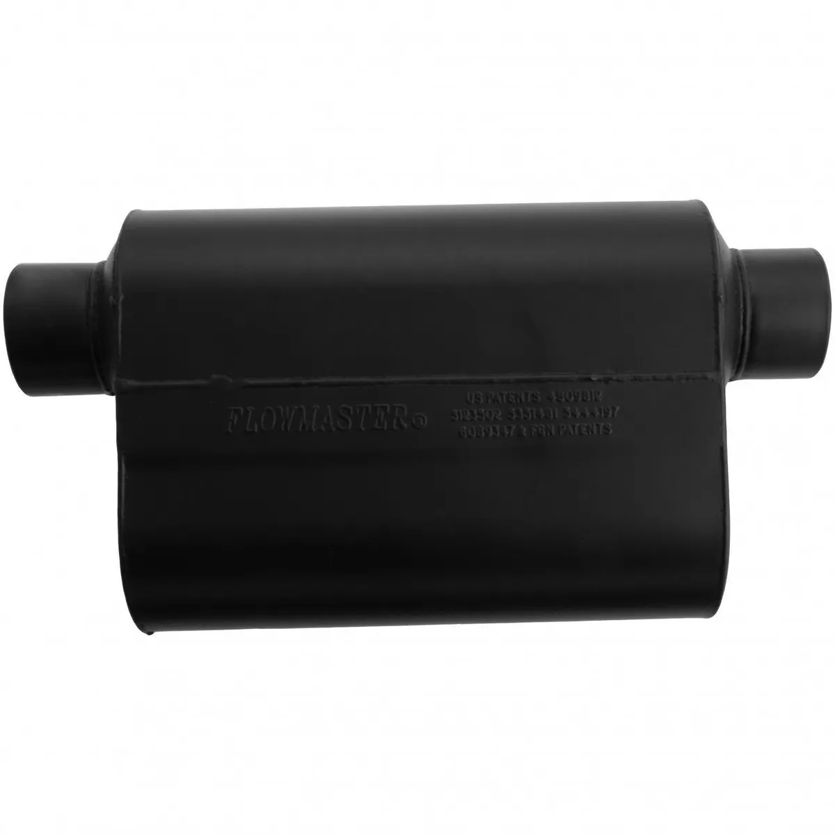 Super 40 Series Muffler 3.00in IN (O) / OUT (O) Same Offsets: ea 16 Gauge Aluminized Steel product image