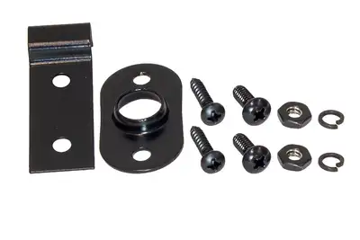 Kentrol Jeep TJ Hood Prop Rod 97-06 Wrangler TJ Powdercoat Black Kentrol