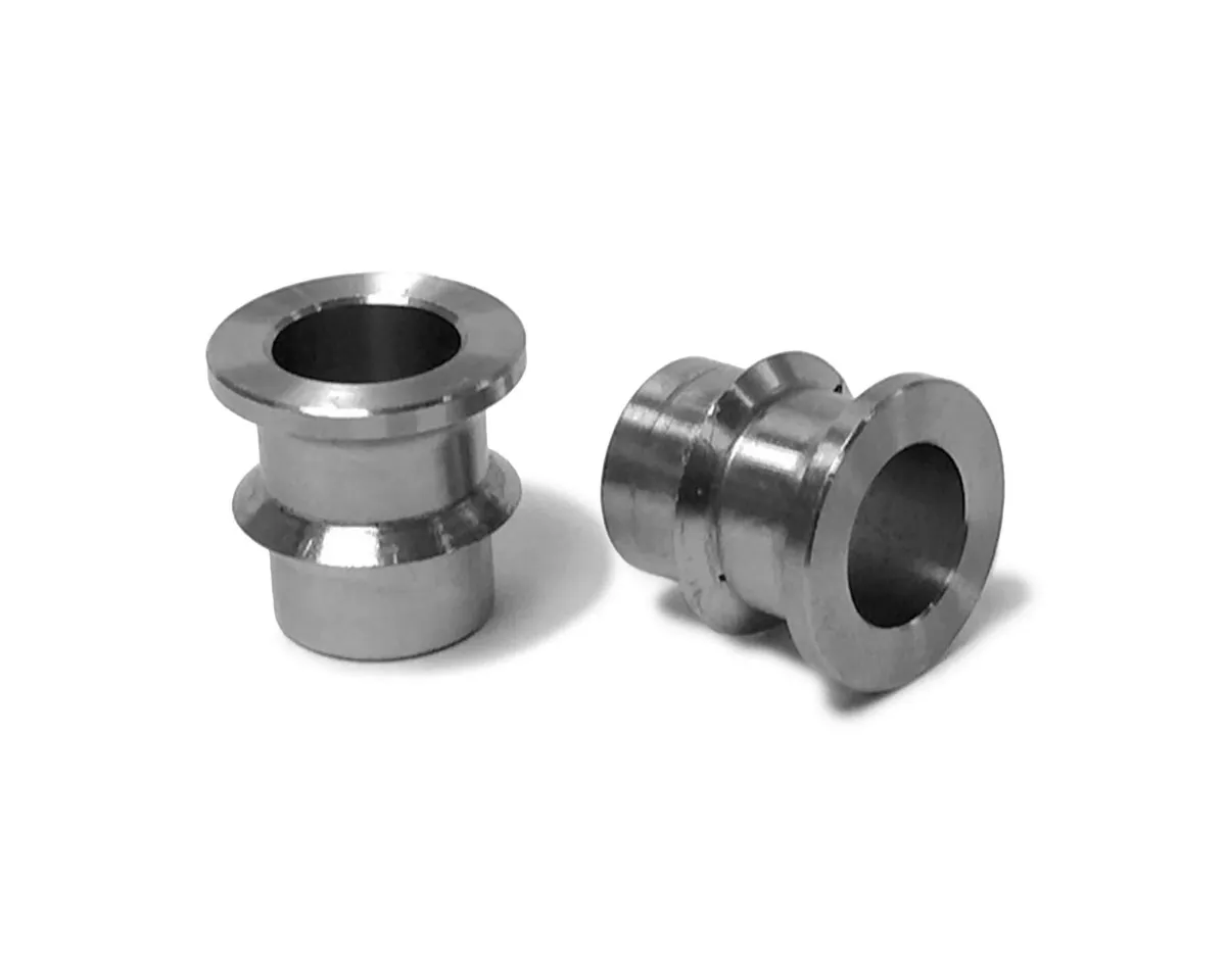 Steinjager Steinjäger For 7/8 Rod Ends Straight Style Rod End Misalignment Inserts Yields 9/16 Bore Plated Steel 2 pack 2.625 inch width