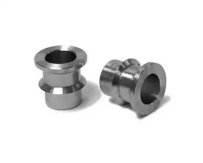 Steinjager Steinjäger For 7/8 Rod Ends Straight Style Rod End Misalignment Inserts Yields 9/16 Bore Plated Steel 2 pack 2.625 inch width