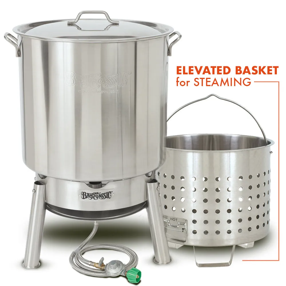 82-qt Stainless Bayou® Steam and Boil Cooker Kit product image