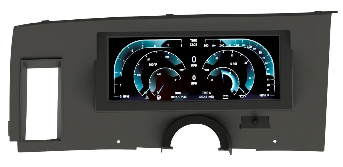 7173 Mustang Invision Digital Instrument Display Dash Panel Color Lcd product image