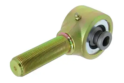 Rock Jock Narrow Forged Johnny Joint 2 1/2 Inch 2.365 Inch X 0.562 Inch Ball 1 Inch-14 Right Hand Threaded Shank Externally Greased Each RockJock 4x4