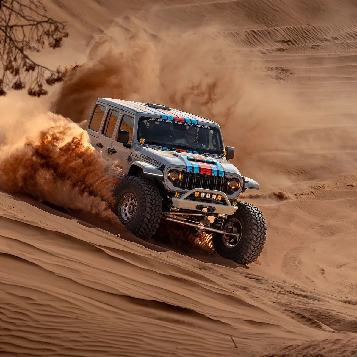 18c Wrangler Legacy Front Bumper With Hoop Raw product image