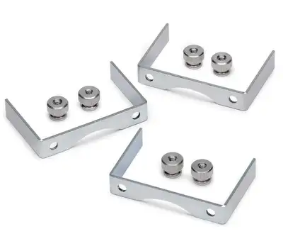 AutoMeter Autometer 2226 Gauge Bracket Kit, 2 5/8, Aluminum, Qty 3
