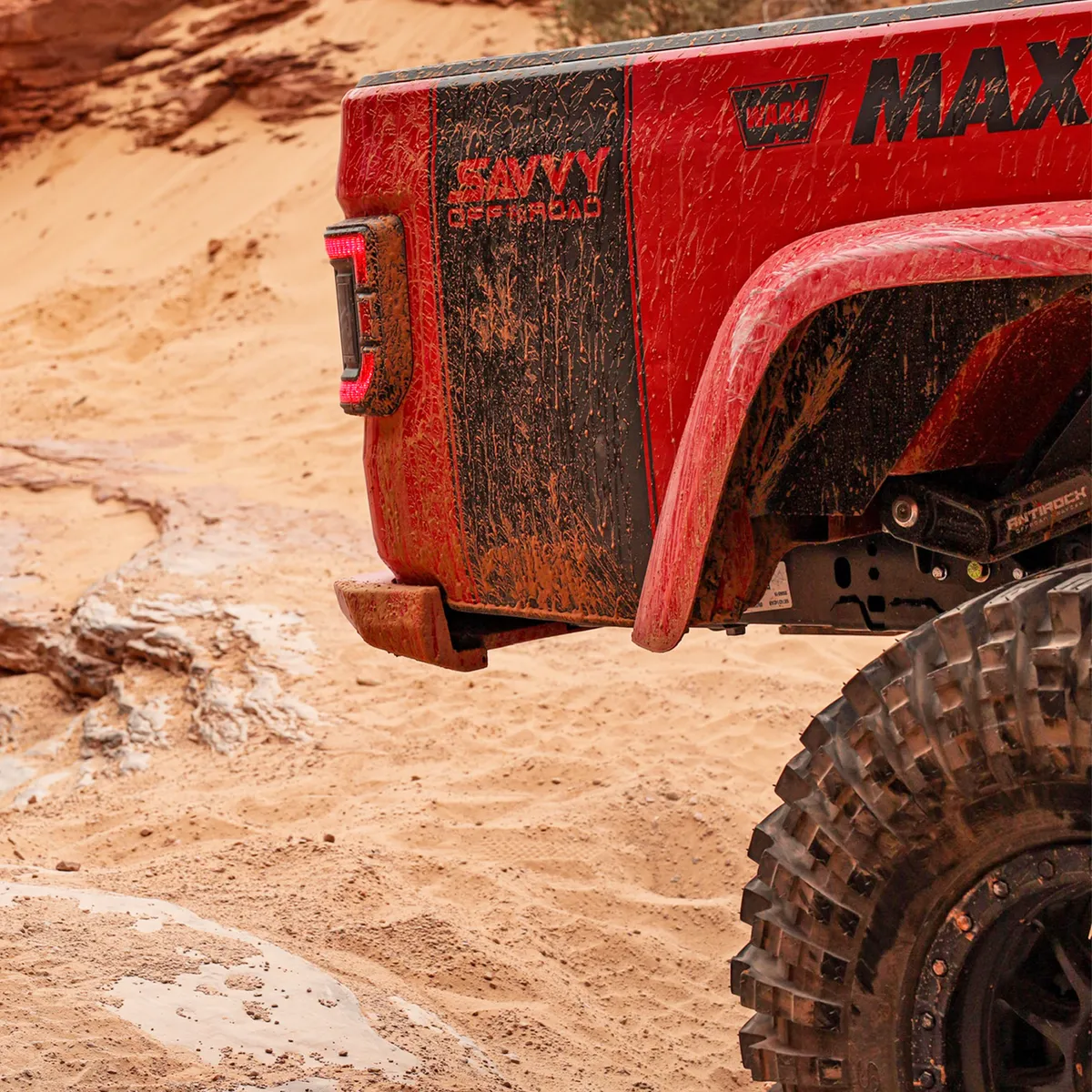 20c Gladiator Legacy Rear High Clearance Bumper Kit Raw product image
