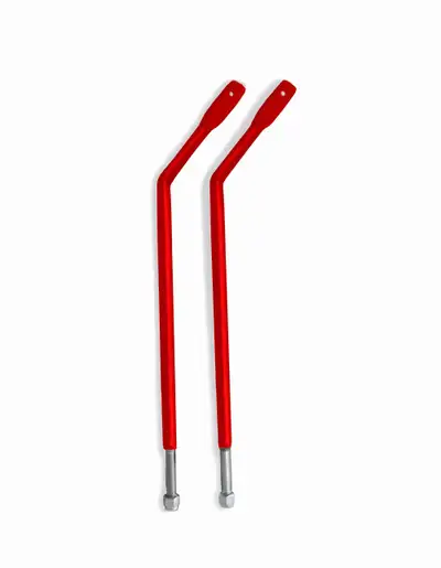 Steinjager Steinjäger Exterior Accessories Gladiator JT 2019 to Present Mirrors Mirror Legs to Fit Door Hinges Red Baron
