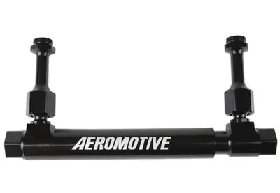 Aeromotive Fuel System Aeromotive Dual Action Adjustable Fuel Log (Std Holley Style)