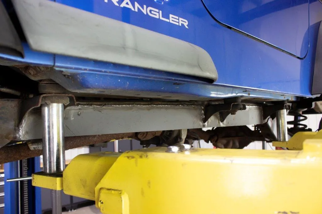 Rust Buster 1997-2006 Jeep Wrangler TJ & Wrangler Unlimited lj Center Frame Section With Skid Plate Mount Rb3062 product image