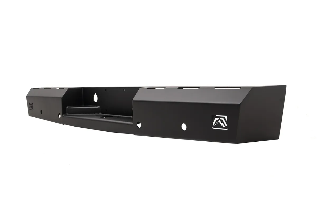 0309 RAM 2500/3500 HD Red Steel Rear Bumper product image