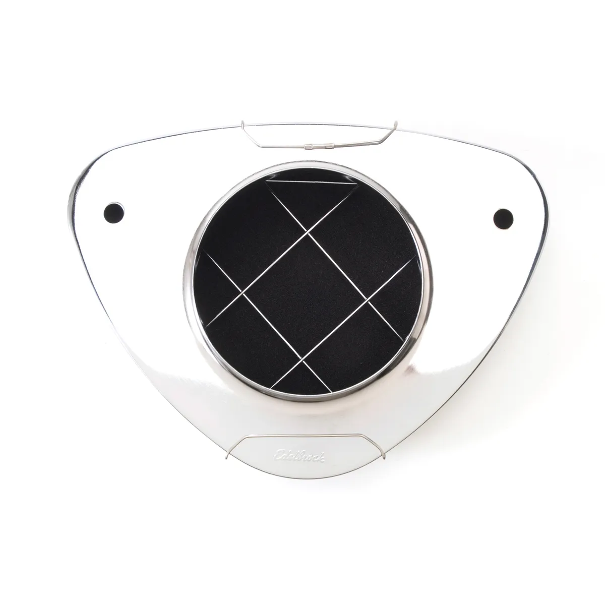 Edelbrock 1002 Pro-Flo 1000 Series Chrome Air Cleaner with Foam Element with 5-1/8 Air Horn product image
