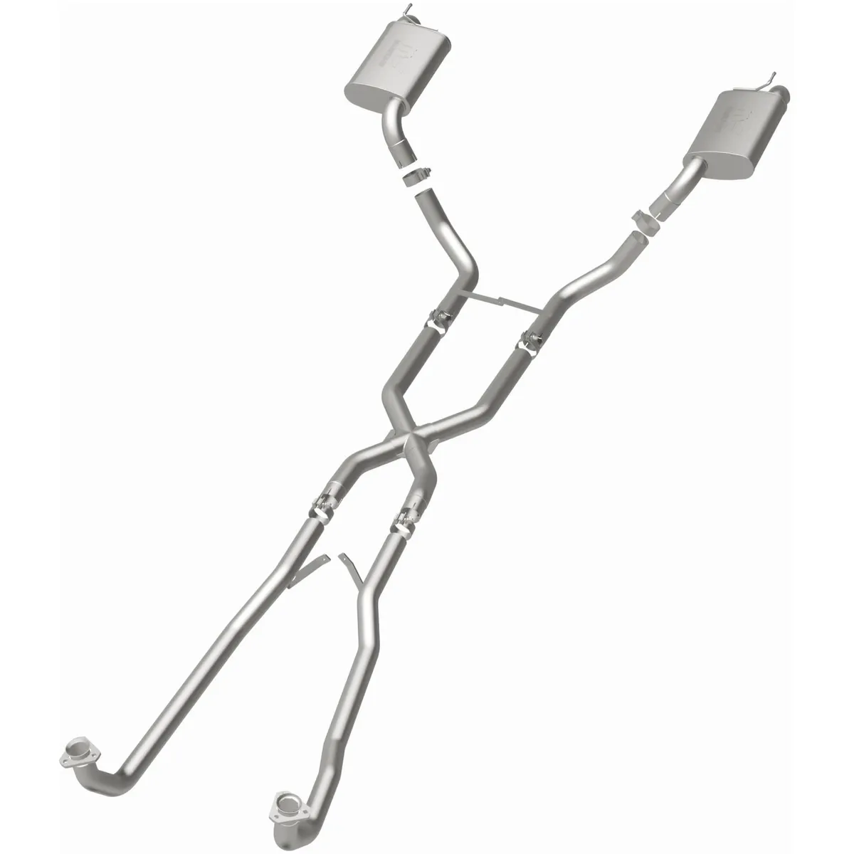 MagnaFlow 1968-1973 Chevrolet Corvette Street Series Crossmember-Back Performance Exhaust System product image