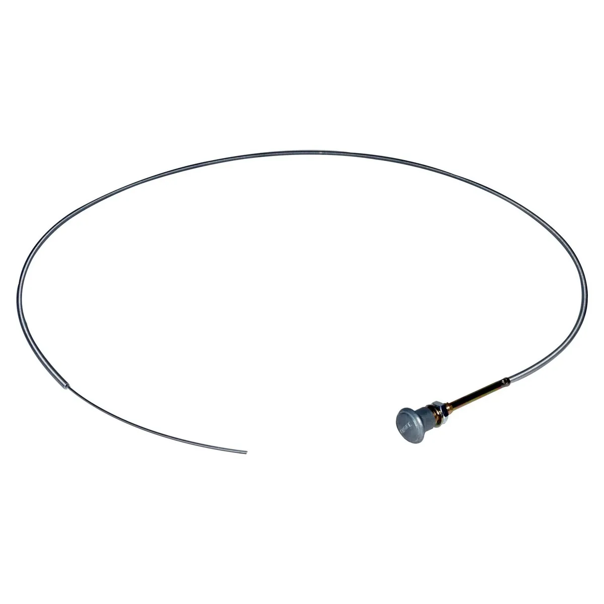 Crown Automotive Jeep Replacement Unpainted Choke Cable Features Unpainted Knob W/ "choke" Engraved In It;includes Cable And Sheath