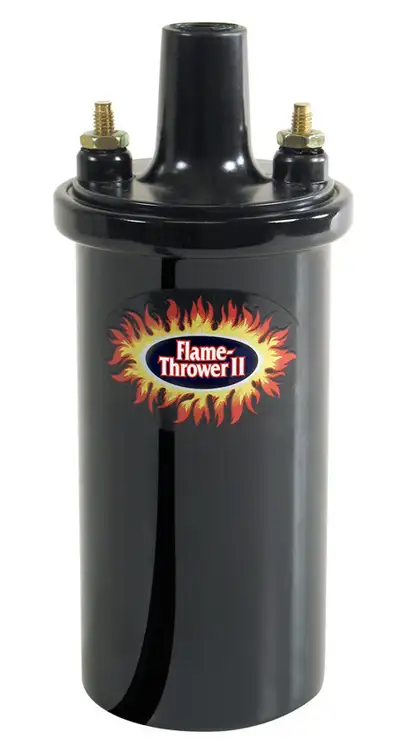 Pertronix Flamethrower Ii Coil 45000 Volt 0.6 Ohm Black
