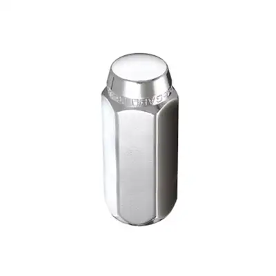 McGard Hex Lug Nut M14x2.0 Duplex Cone Seat 13/16 Hex 2.25 in Oal Chrome (Box of 100)