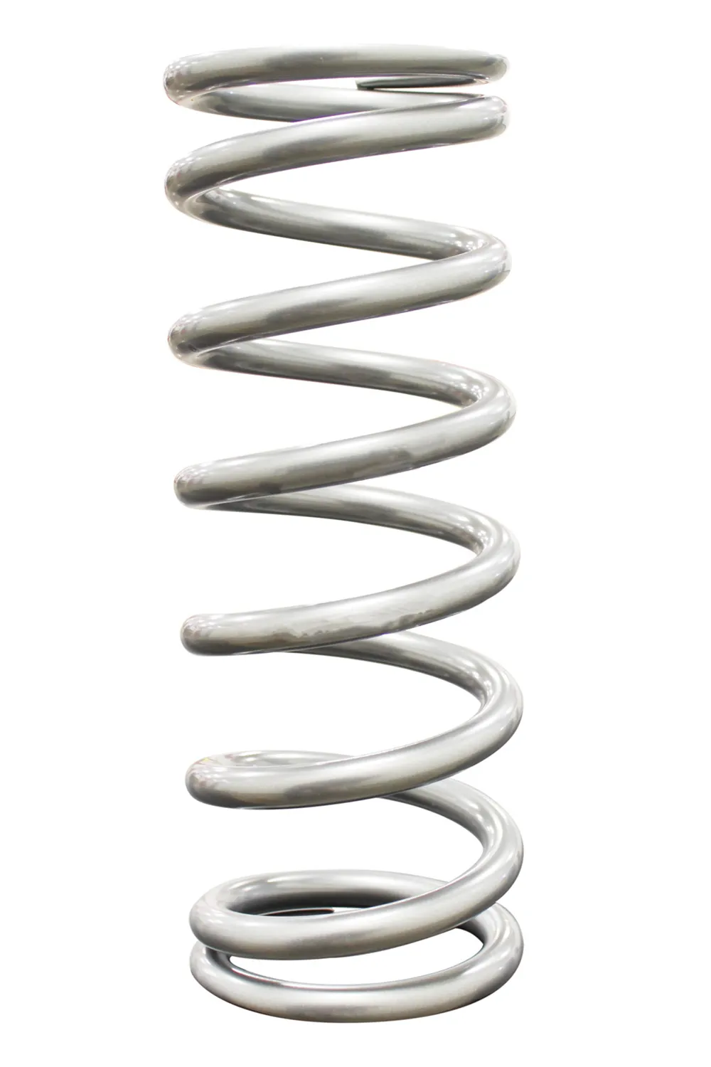 QA1 QA1 9HT300 Spring, Cr-Si High Travel 2-1/2 Id 9 X 300 Lbs/In. Silver Pwdr Coat