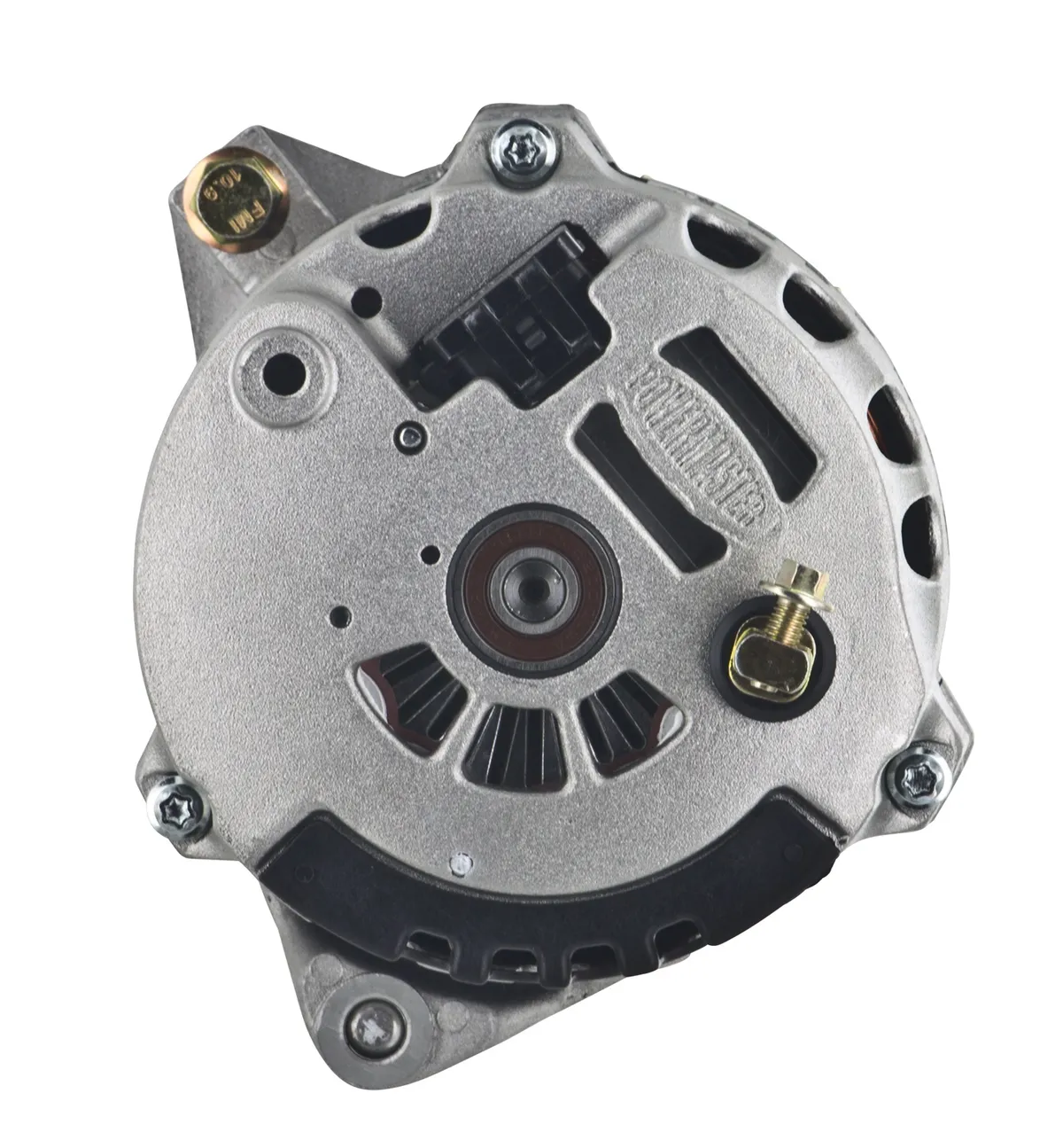 Alternator; CS130; Offset Right; Rear Battery Post; 140 Amp; 95 Idle; 1 Groove V Type Pulley; Natural; product image