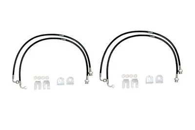 Grimm OffRoad Grimm Offroad Front and Rear Extended Brake Line Package - JK